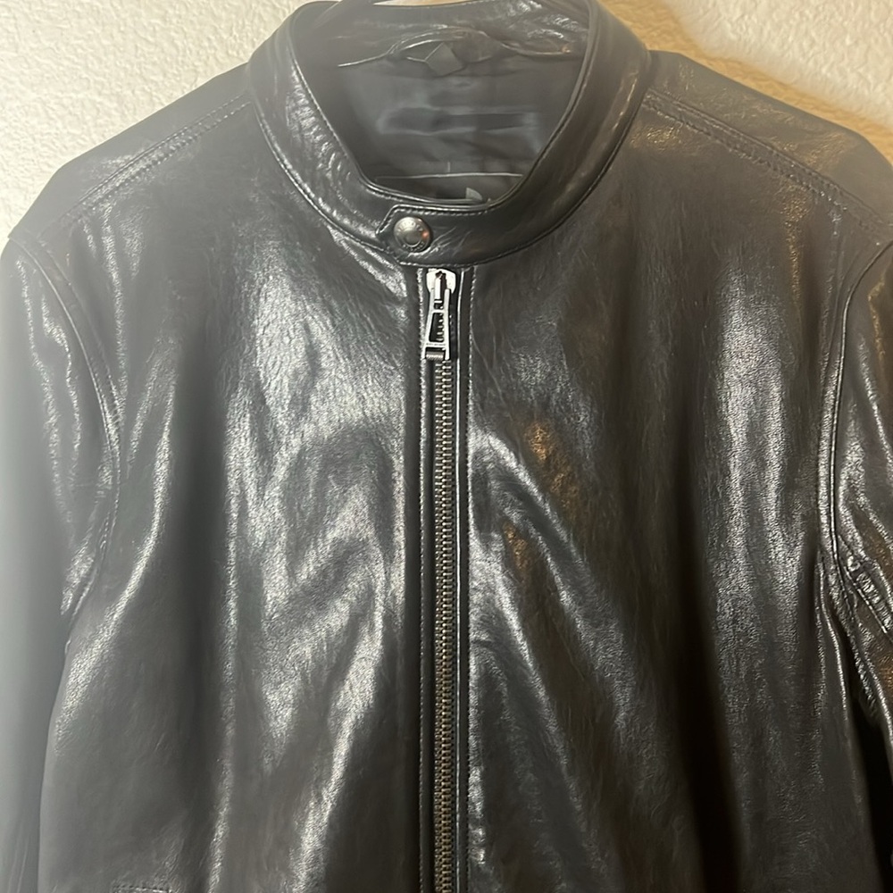 Belstaff Gransden leather blouson jacket, size 50. - Picture 2 of 16